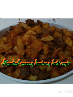 Foto resep #87. Sambal Goreng Kentang Hati Sapi