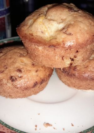 Una foto de Muffins de Mandarina y Chispa de Chocolate