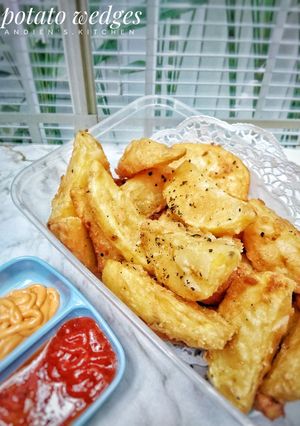 Foto resep Potato wedges