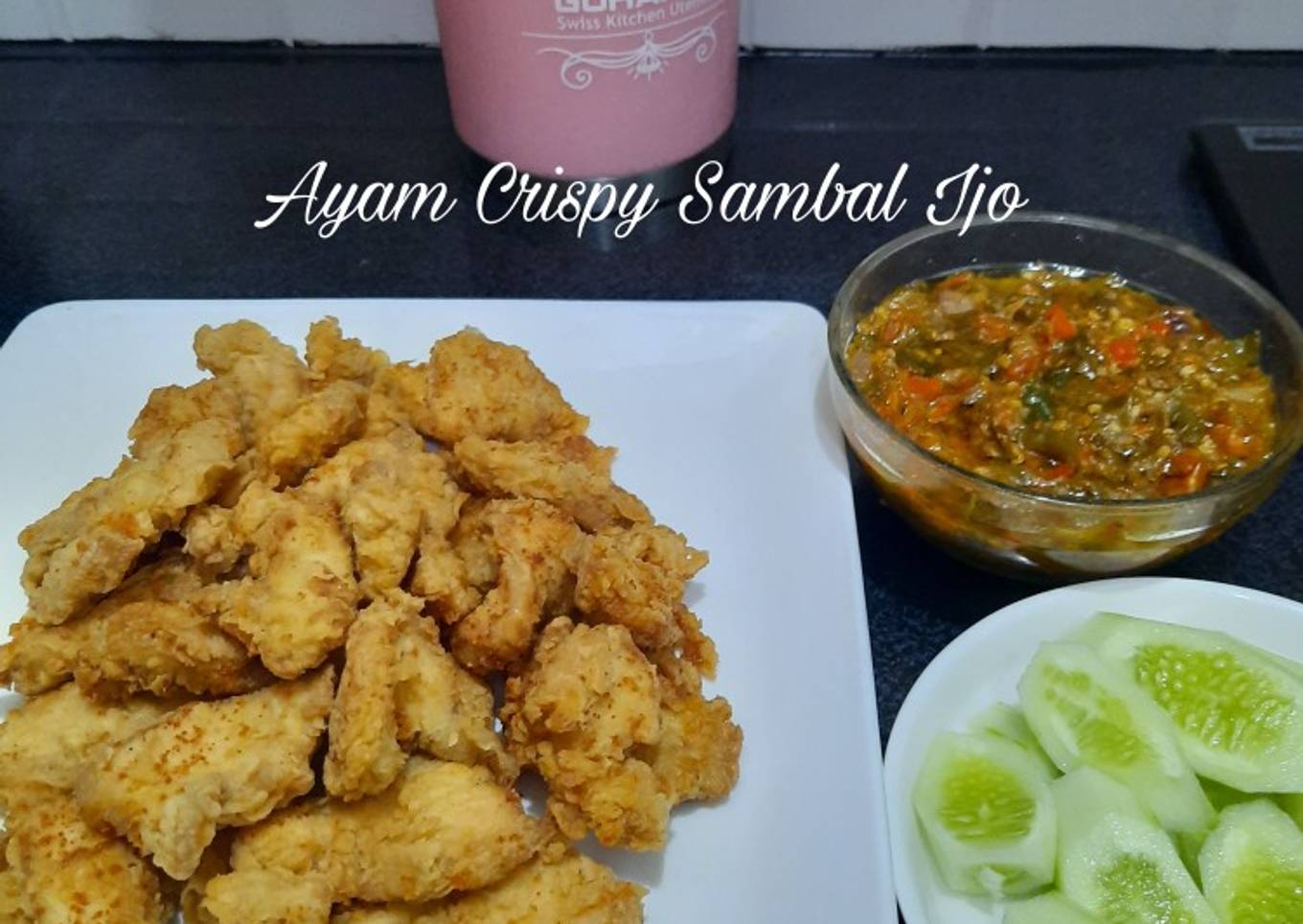 Ayam Crispy Sambal Ijo