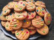 Una foto de galletita dulce