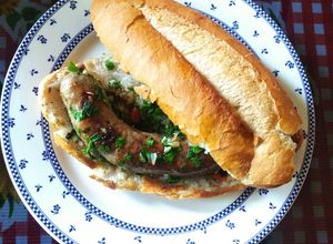 Una foto de Choripan estilo mi casa