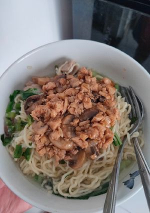 Foto resep Bakmi Ayam Jamur