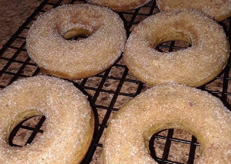 Easy Way to Make Super Quick Baked Cinnamon Sugar Donuts