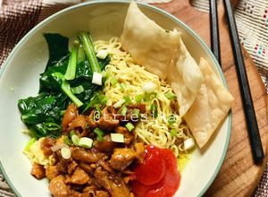 Foto resep Mie ayam pangsit ala abang2