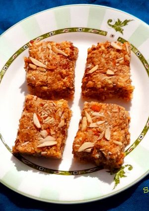 A picture of Dry Fruit Burfi.