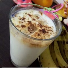 Banana shake 🍌 A picture of Banana shake 🍌.