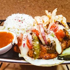 A picture of Chicken Primavera.
