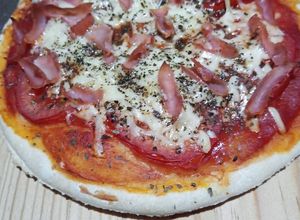 Una foto de Pizza de pimiento dulce 🥘
