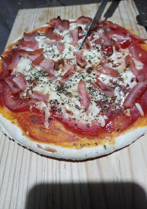 Una foto de Pizza de pimiento dulce 🥘