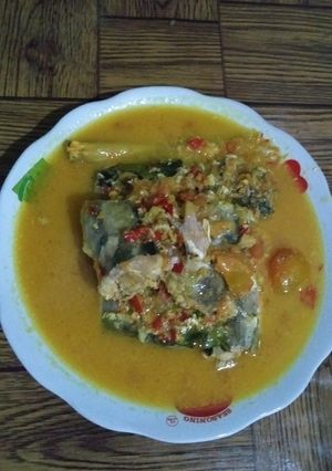 Foto resep Ikan barakuda bumbu kuning