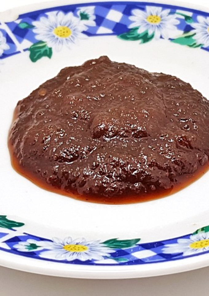 Una foto de Chutney de Manzana Fuji y Mirin para acompañar asados