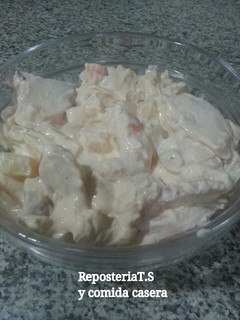 Una foto de Ensalada de marisco
