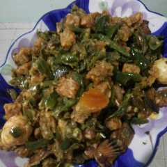 A picture of Sambal hijau campur2.