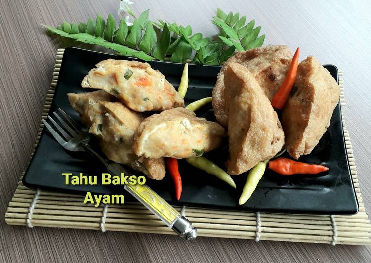 Resep Tahu Bakso Ayam oleh Priska Koes Cookpad