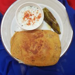 A picture of Masala parath.