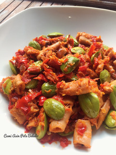 Foto resep Balado Cumi Asin Pete