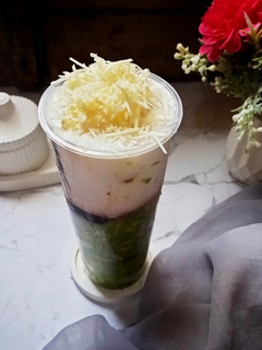 Foto resep Es Alpukat Susu Keju