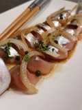 Sashimi de maquereau