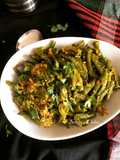 Shorshe Beans (French Beans in Mustard Sauce)