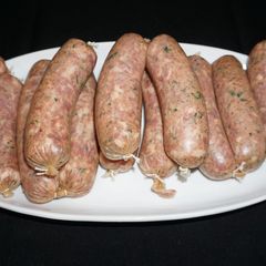 A picture of Fresh homemade italian sausages.
