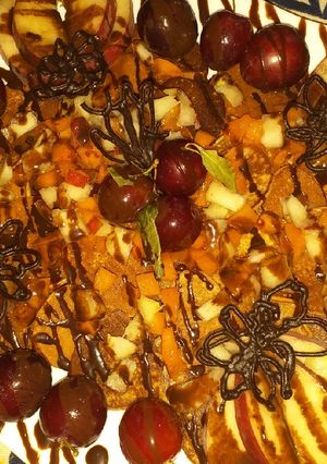 صورة لوصفة رقائق البانكيك 🥞 بذوق الشوكولاطة 🍫