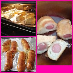 A picture of Sausage Bread.