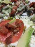 Tostadas de maíz azul