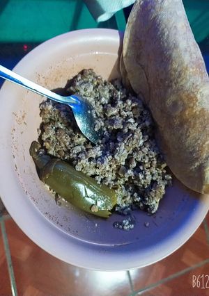 Una foto de Desayuno estilo rancho, lentejas