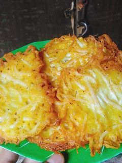 Hình của món Cá ngần chiên giòn.