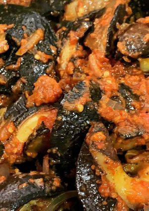 A picture of Peppered snails.
