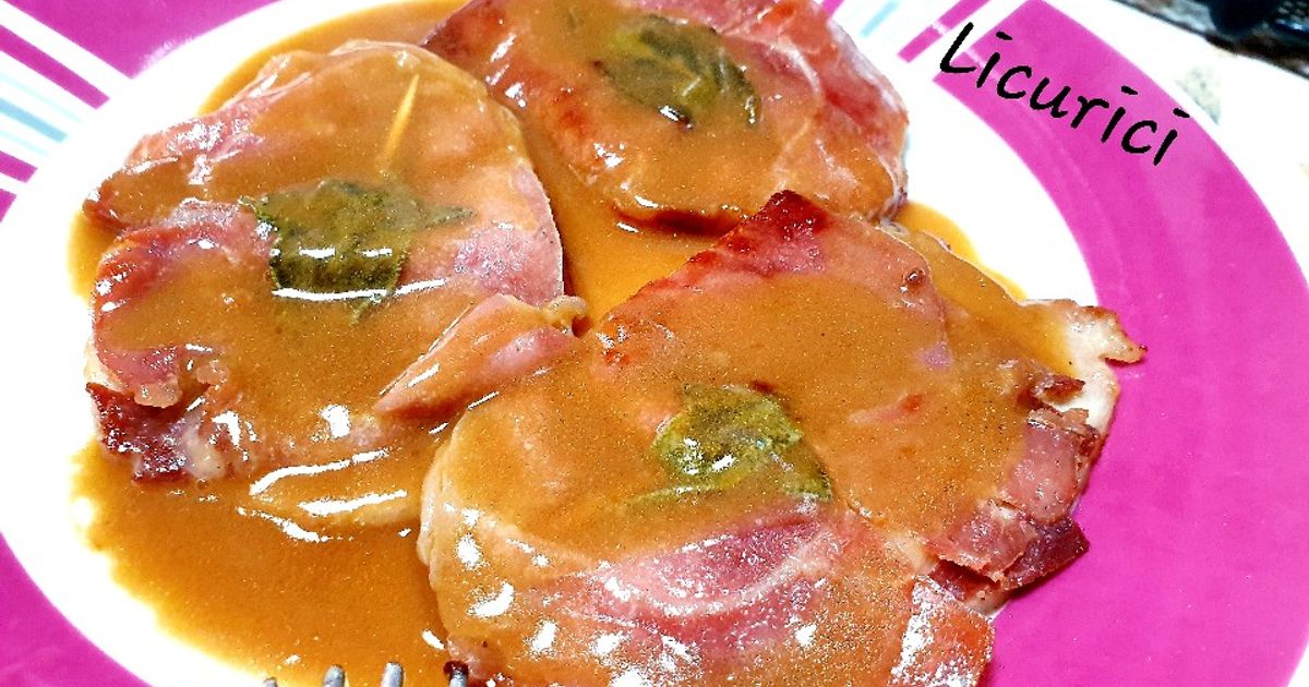 Saltimbocca alla romana (cu porc)-image