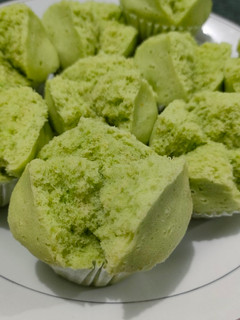Foto resep Bolu kukus pandan