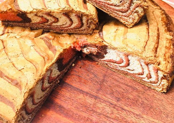 Recipe of Homemade Kid’s Favorite Animal print cake#themechallenge