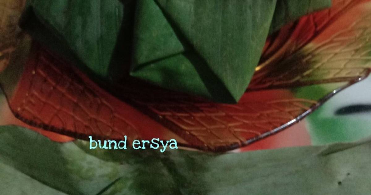 Resep Tape ketan hitam bungkus daun pisang oleh Bund Ersya Cookpad