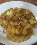 Panqueque saludable manzana y canela