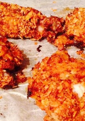 A picture of Baked Crispy Buttermilk Chicken.