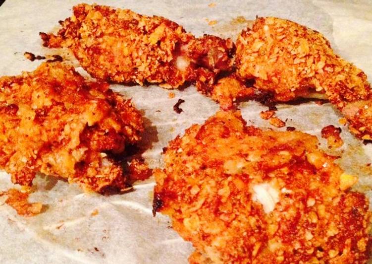 Easiest Way to Prepare Quick Baked Crispy Buttermilk Chicken