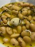 Fabes con almejas express