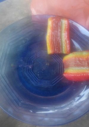 Foto resep Kue lapis pelangi