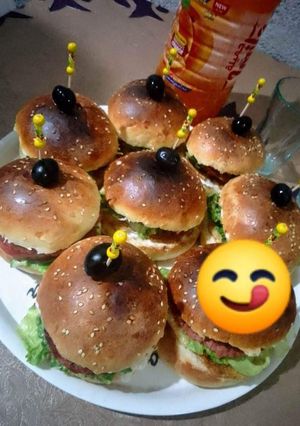 صورة لوصفة همبرغر