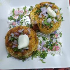 A picture of Buttery bhaji bun.