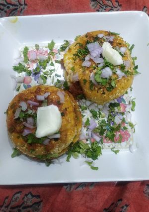 A picture of Buttery bhaji bun.