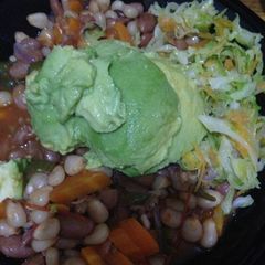 Githeri with Avocado A picture of Githeri with Avocado.