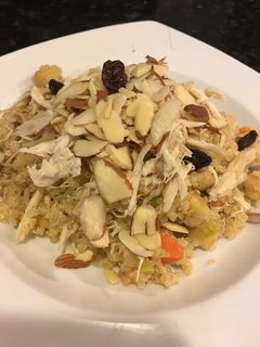 Una foto de Quinoa como el arroz honda árabe