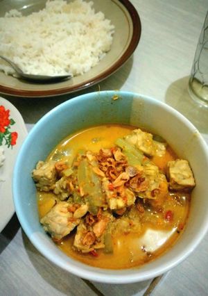 Foto resep Sayur labu tempe
