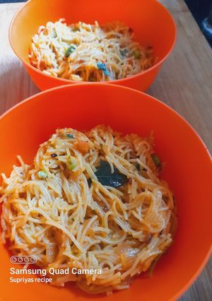 A picture of Vermicelli upma.