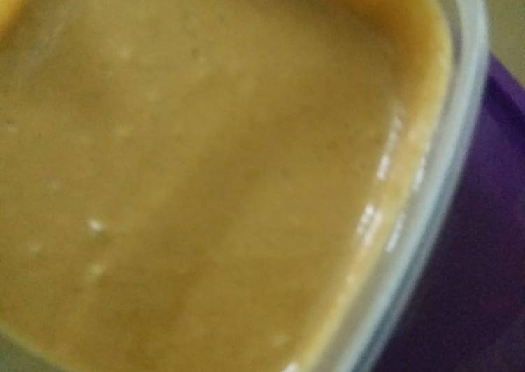 Homemade peanut butter