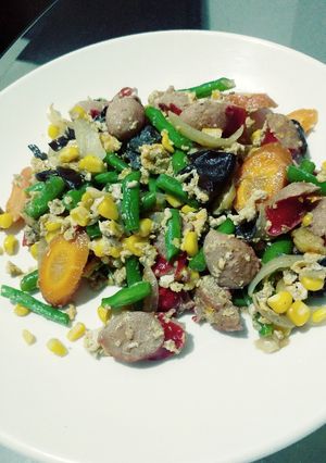 Foto resep Tumis Sosis sayur