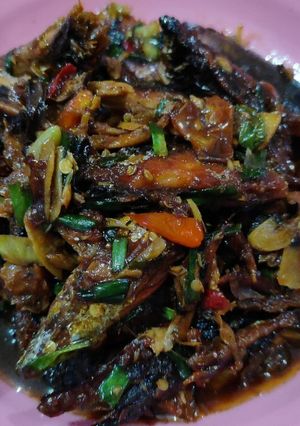 Foto resep Tumis tongkol kecap pedas